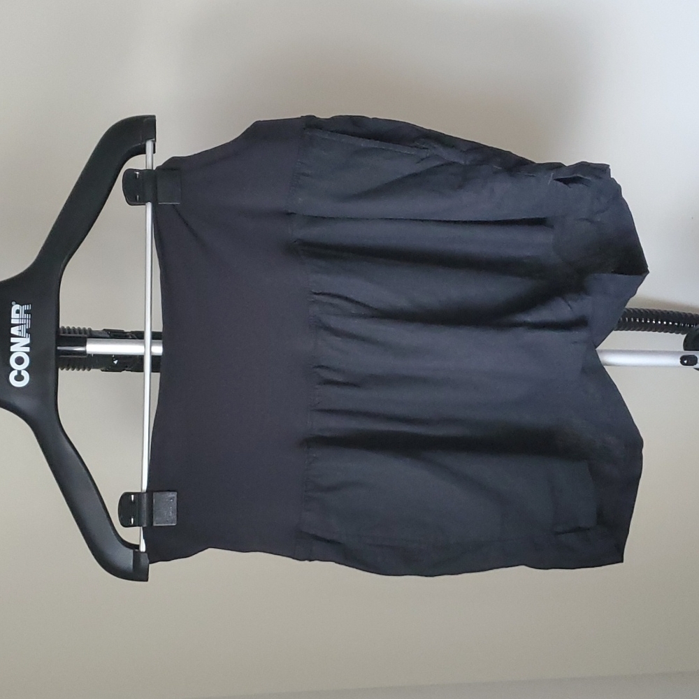 Old navy black rollover waist maternity pants in size large